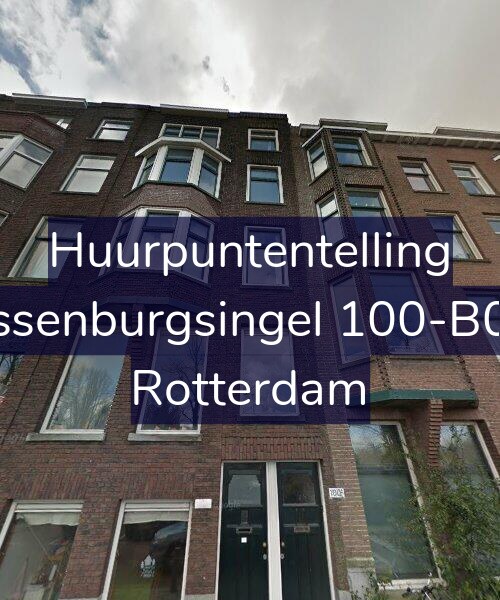 Foto gevel Huurpuntentelling voor Essenburgsingel 100-B02, Rotterdam