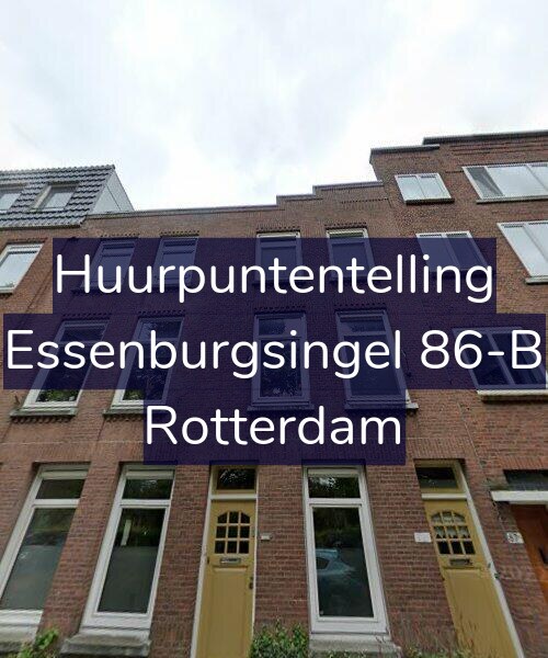 Foto gevel Huurpuntentelling voor Essenburgsingel 86-B, Rotterdam