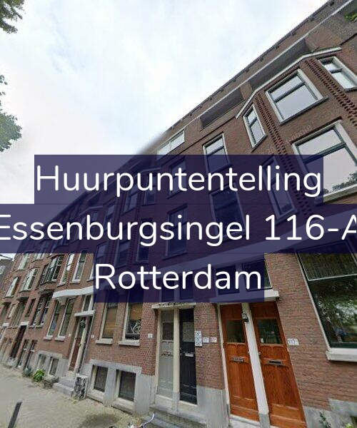 Foto gevel Huurpuntentelling voor Essenburgsingel 116-A, Rotterdam