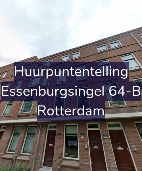 Foto gevel Huurpuntentelling voor Essenburgsingel 64-B, Rotterdam