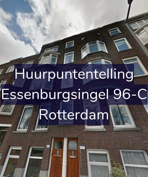 Foto gevel Huurpuntentelling voor Essenburgsingel 96-C, Rotterdam