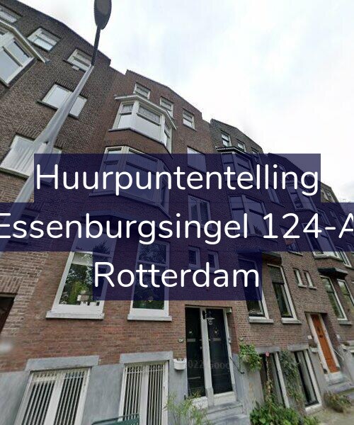 Foto gevel Huurpuntentelling voor Essenburgsingel 124-A, Rotterdam