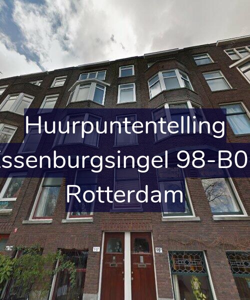 Foto gevel Huurpuntentelling voor Essenburgsingel 98-B02, Rotterdam