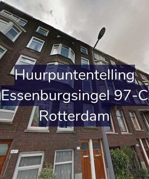 Foto gevel Huurpuntentelling voor Essenburgsingel 97-C, Rotterdam
