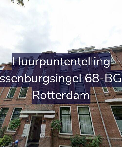Foto gevel Huurpuntentelling voor Essenburgsingel 68-BGR, Rotterdam