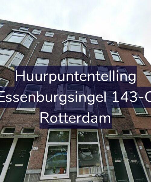 Foto gevel Huurpuntentelling voor Essenburgsingel 143-C, Rotterdam