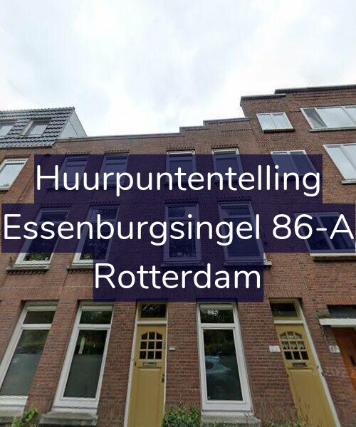 Foto gevel Huurpuntentelling voor Essenburgsingel 86-A, Rotterdam