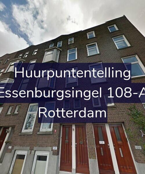Foto gevel Huurpuntentelling voor Essenburgsingel 108-A, Rotterdam