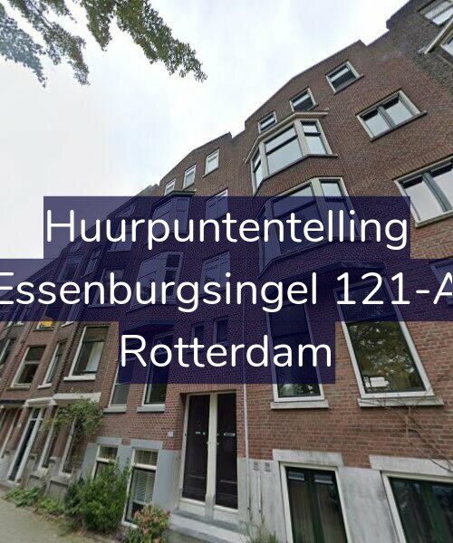 Foto gevel Huurpuntentelling voor Essenburgsingel 121-A, Rotterdam