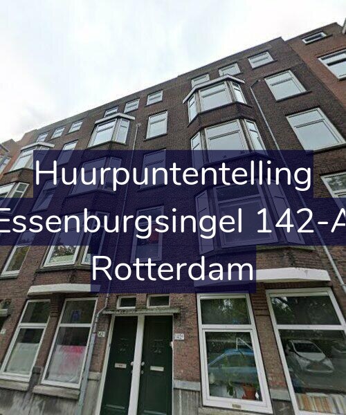 Foto gevel Huurpuntentelling voor Essenburgsingel 142-A, Rotterdam