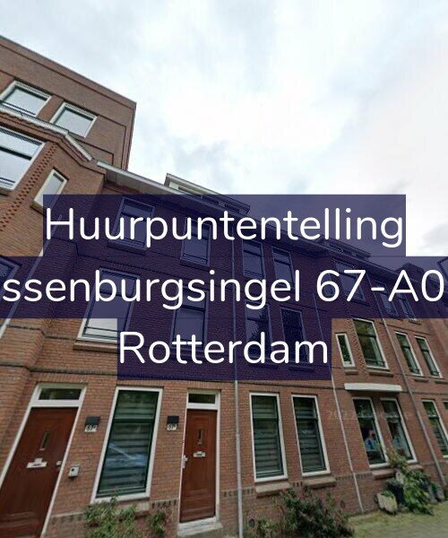 Foto gevel Huurpuntentelling voor Essenburgsingel 67-A01, Rotterdam