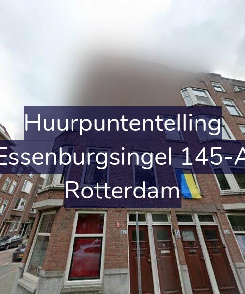 Foto gevel Huurpuntentelling voor Essenburgsingel 145-A, Rotterdam