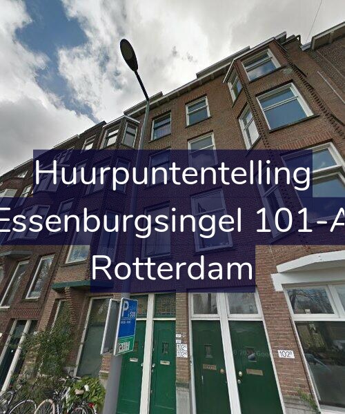 Foto gevel Huurpuntentelling voor Essenburgsingel 101-A, Rotterdam