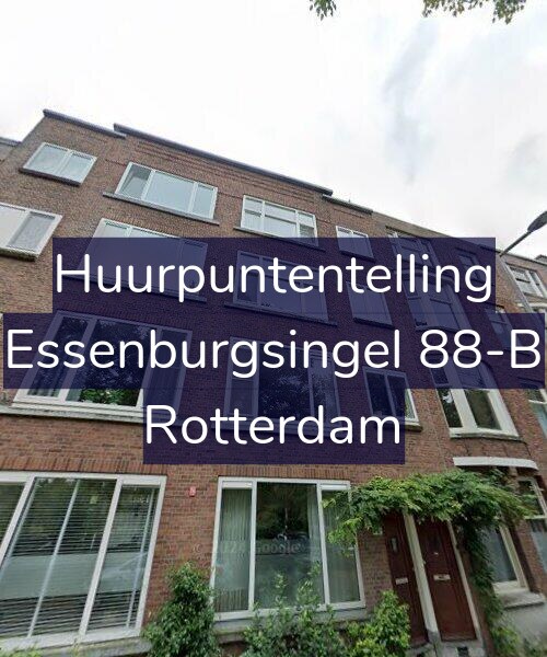 Foto gevel Huurpuntentelling voor Essenburgsingel 88-B, Rotterdam