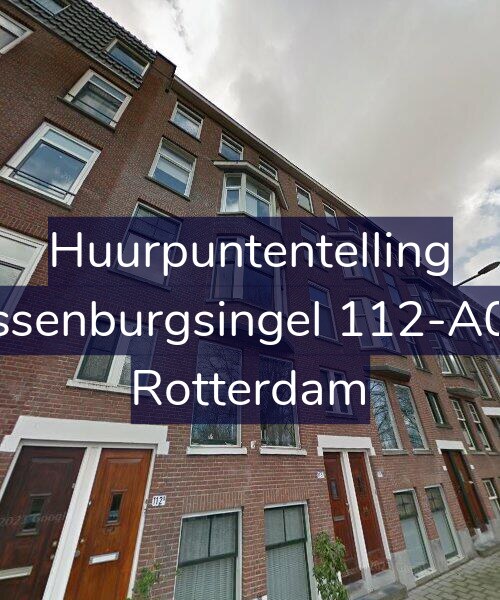 Foto gevel Huurpuntentelling voor Essenburgsingel 112-A01, Rotterdam