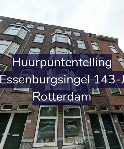 Foto gevel Huurpuntentelling voor Essenburgsingel 143-J, Rotterdam