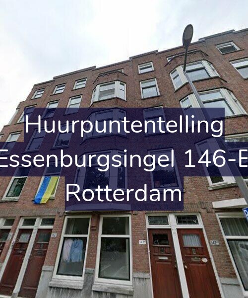 Foto gevel Huurpuntentelling voor Essenburgsingel 146-B, Rotterdam