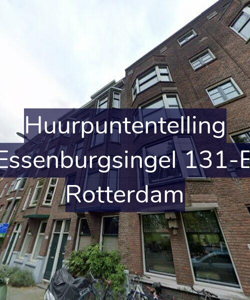 Foto gevel Huurpuntentelling voor Essenburgsingel 131-B, Rotterdam