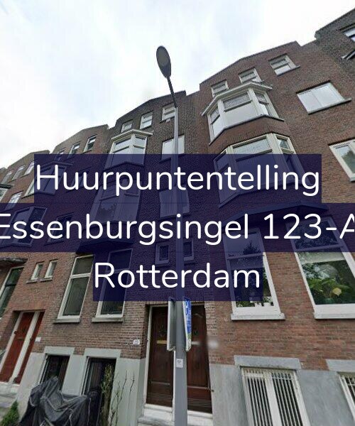 Foto gevel Huurpuntentelling voor Essenburgsingel 123-A, Rotterdam