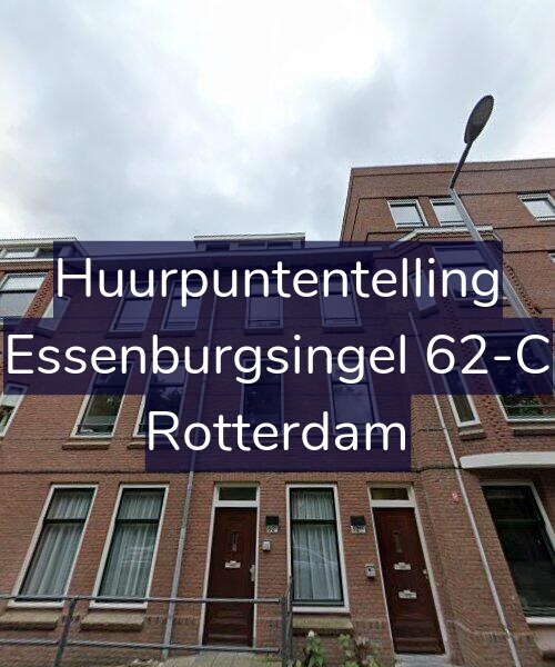 Foto gevel Huurpuntentelling voor Essenburgsingel 62-C, Rotterdam