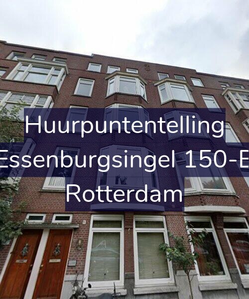 Foto gevel Huurpuntentelling voor Essenburgsingel 150-B, Rotterdam