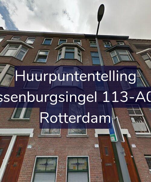 Foto gevel Huurpuntentelling voor Essenburgsingel 113-A02, Rotterdam