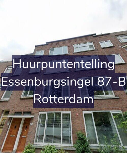 Foto gevel Huurpuntentelling voor Essenburgsingel 87-B, Rotterdam