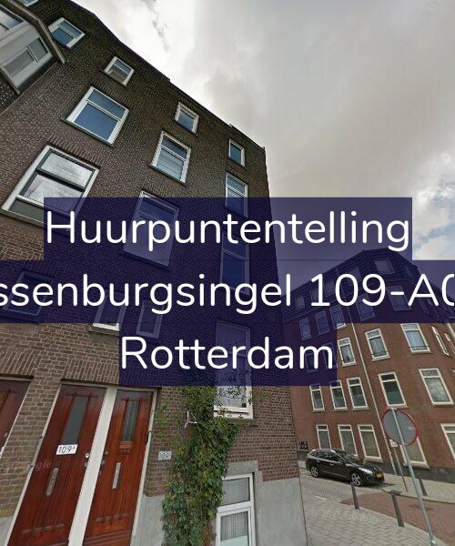 Foto gevel Huurpuntentelling voor Essenburgsingel 109-A04, Rotterdam