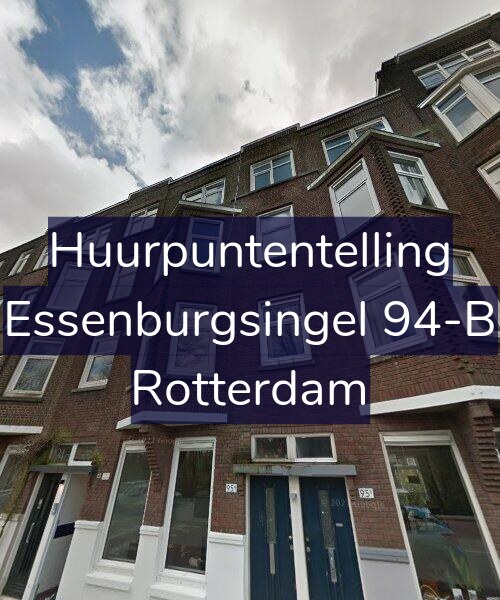 Foto gevel Huurpuntentelling voor Essenburgsingel 94-B, Rotterdam