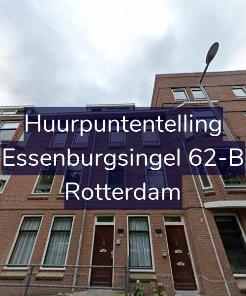 Foto gevel Huurpuntentelling voor Essenburgsingel 62-B, Rotterdam