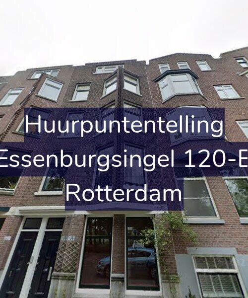 Foto gevel Huurpuntentelling voor Essenburgsingel 120-B, Rotterdam