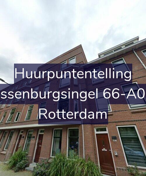 Foto gevel Huurpuntentelling voor Essenburgsingel 66-A01, Rotterdam