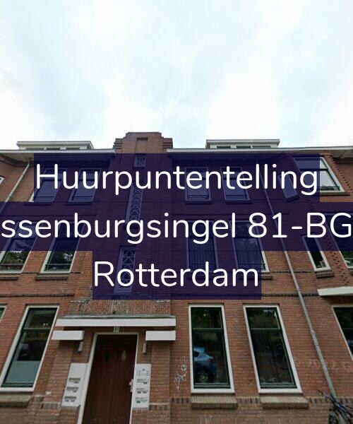 Foto gevel Huurpuntentelling voor Essenburgsingel 81-BGL, Rotterdam