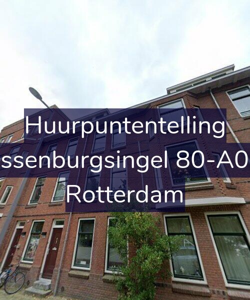 Foto gevel Huurpuntentelling voor Essenburgsingel 80-A02, Rotterdam