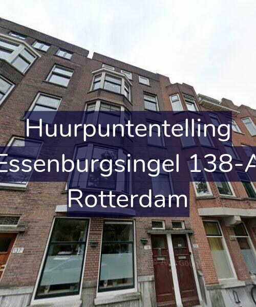 Foto gevel Huurpuntentelling voor Essenburgsingel 138-A, Rotterdam