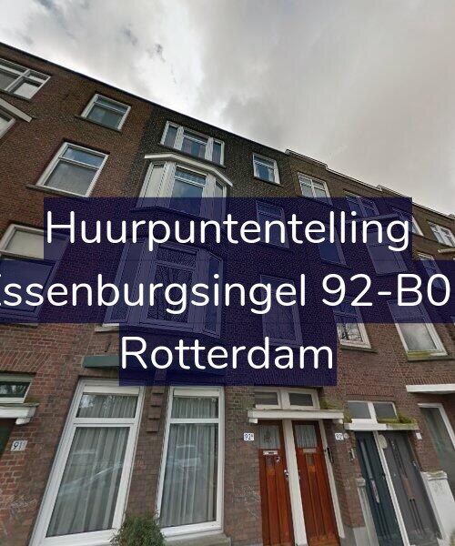 Foto gevel Huurpuntentelling voor Essenburgsingel 92-B02, Rotterdam
