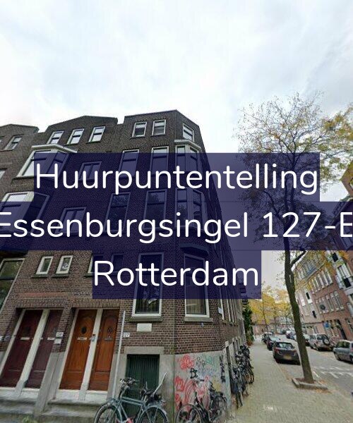 Foto gevel Huurpuntentelling voor Essenburgsingel 127-B, Rotterdam