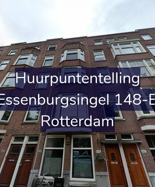 Foto gevel Huurpuntentelling voor Essenburgsingel 148-B, Rotterdam