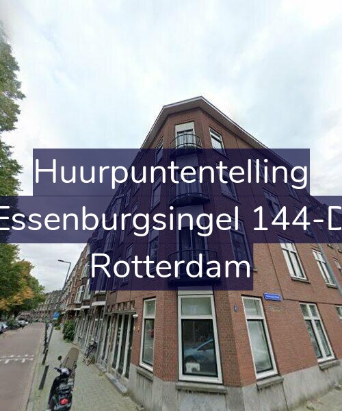 Foto gevel Huurpuntentelling voor Essenburgsingel 144-D, Rotterdam