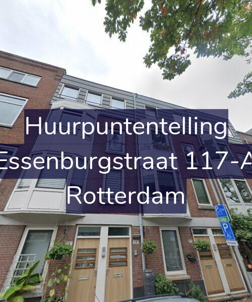 Foto gevel Huurpuntentelling voor Essenburgstraat 117-A, Rotterdam