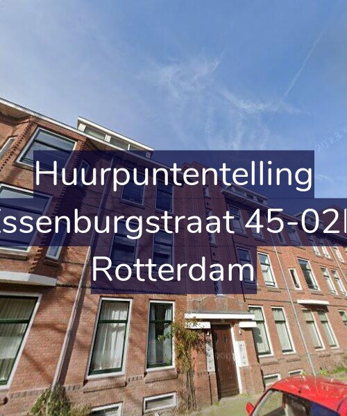 Foto gevel Huurpuntentelling voor Essenburgstraat 45-02R, Rotterdam