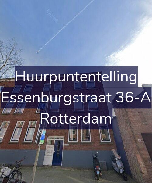 Foto gevel Huurpuntentelling voor Essenburgstraat 36-A, Rotterdam