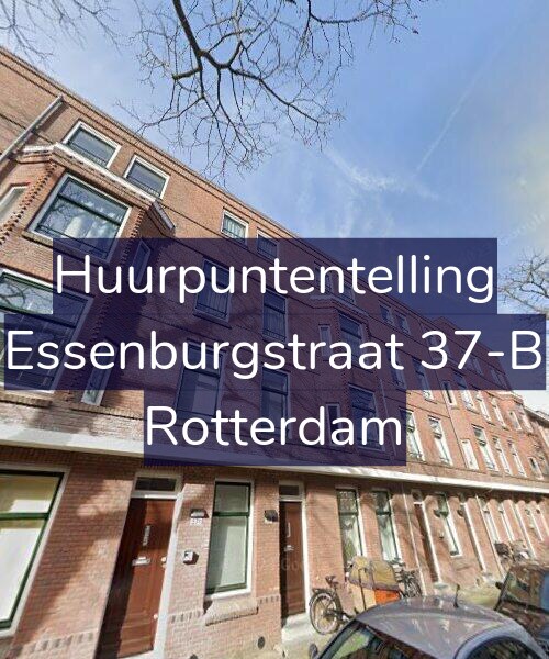 Foto gevel Huurpuntentelling voor Essenburgstraat 37-B, Rotterdam