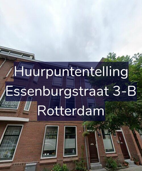 Foto gevel Huurpuntentelling voor Essenburgstraat 3-B, Rotterdam