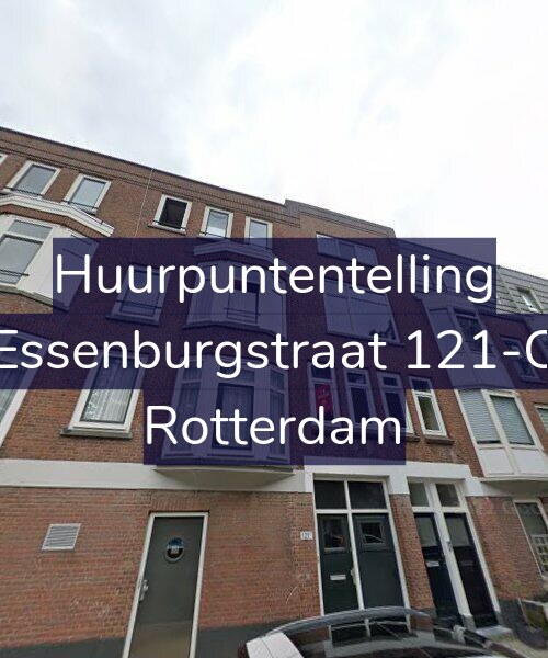 Foto gevel Huurpuntentelling voor Essenburgstraat 121-C, Rotterdam