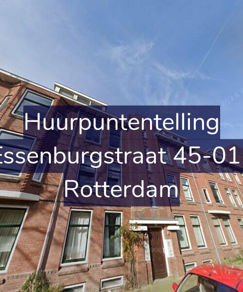 Foto gevel Huurpuntentelling voor Essenburgstraat 45-01L, Rotterdam