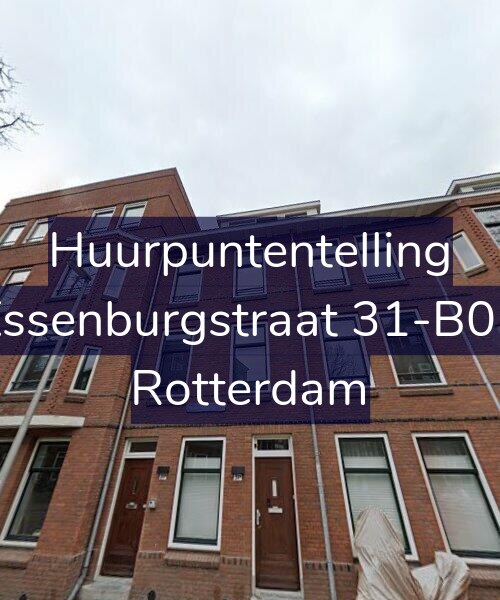 Foto gevel Huurpuntentelling voor Essenburgstraat 31-B01, Rotterdam
