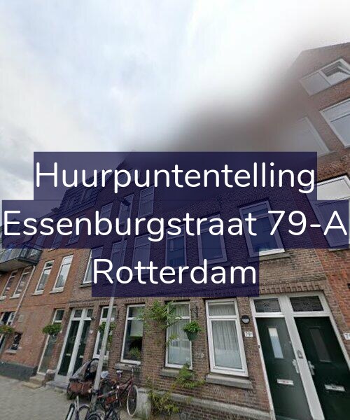 Foto gevel Huurpuntentelling voor Essenburgstraat 79-A, Rotterdam