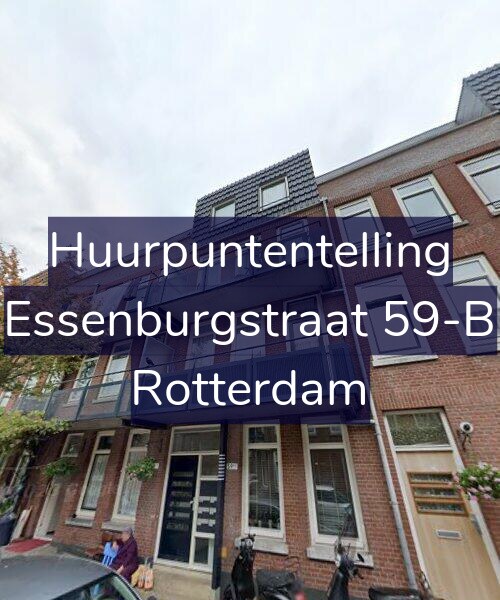 Foto gevel Huurpuntentelling voor Essenburgstraat 59-B, Rotterdam