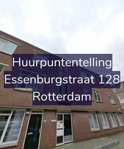 Foto gevel Huurpuntentelling voor Essenburgstraat 128, Rotterdam